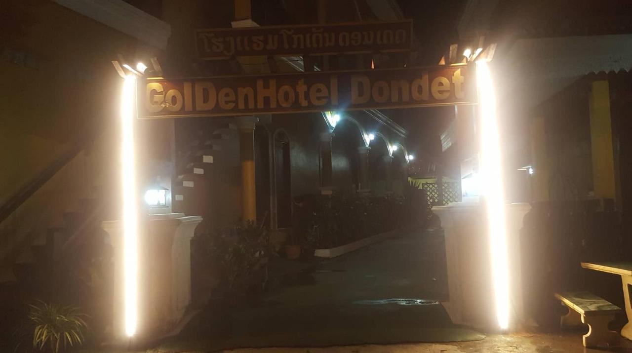 Golden Hotel Dondet Muang Khong Exterior photo